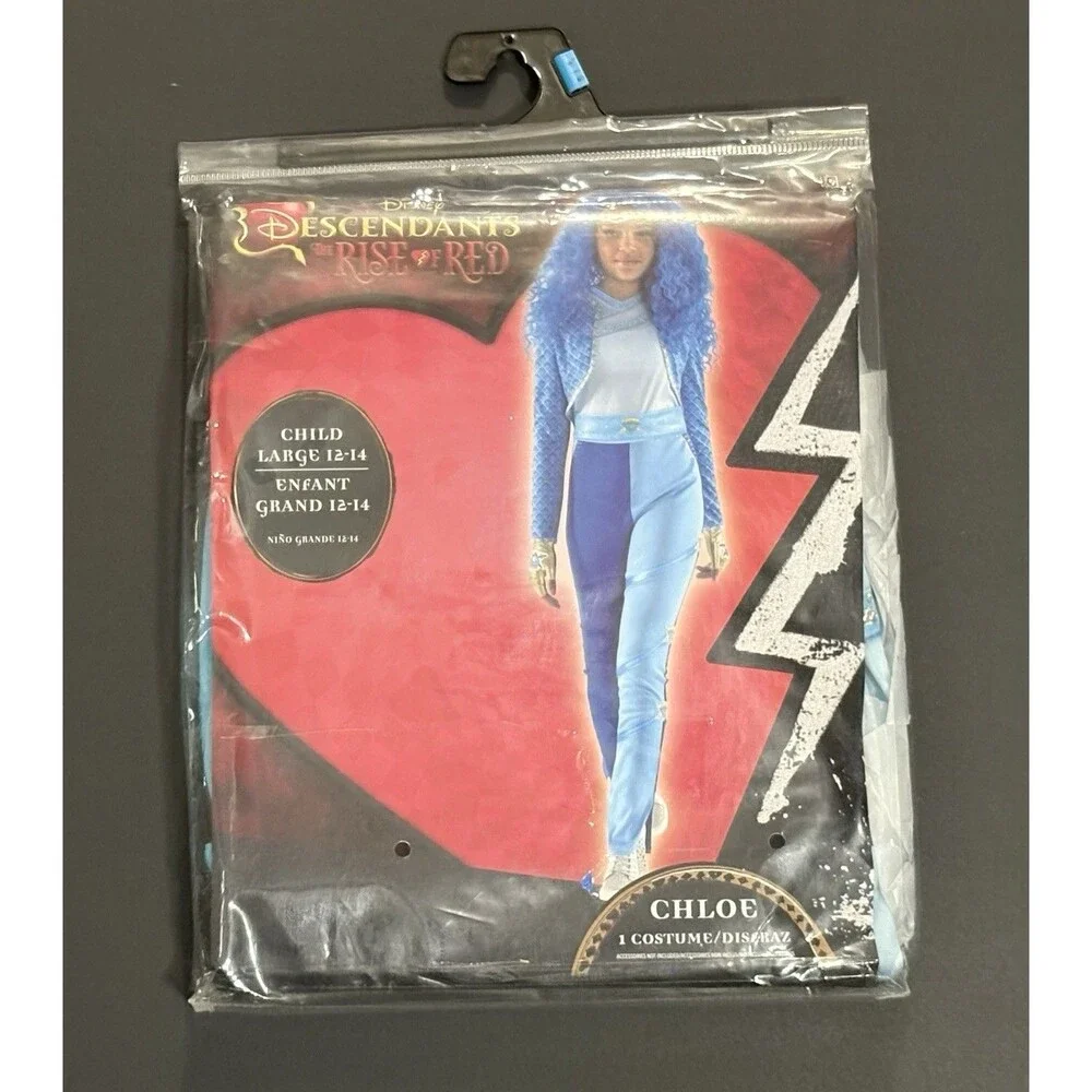Disney Descendants 4 Costume Chloe Youth Large 12-14 The Rise Of Red Halloween